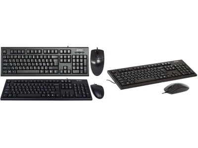 Комплект (клавіатура + миша) A4 Tech KR-8520D USB Black