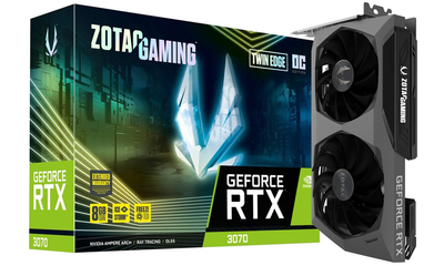 Відеокарта Zotac GAMING GeForce RTX 3070 Twin Edge OC
