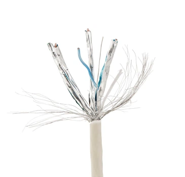 LAN кабель Cablexpert CAT6A одножильна мідь (AWG23) LSZH подвійне екранування 305 м