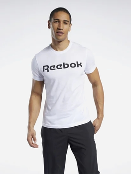 Koszulka męska bawełniana Gs Reebok Linear Rea