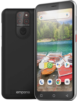 Мобільний телефон Emporia Smart 5 Mini 4/64GB Black (9005613167738)