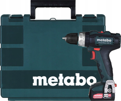 Перфоратор Metabo POWERMAXX 12 В 601076860 без акумулятора та зарядного пристрою (4061792176102)