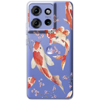 Силіконовий чохол BoxFace Motorola Edge 50 Japanese Koi Fish (63589-cc3)