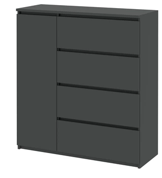Комод "Брайт" 1000х376х950 h (Телескопические направляющие, левосторонний) Мастер Форм . Венге магия(463116734)