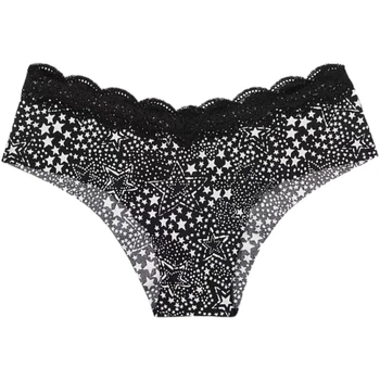 Трусики PINK Victoria's Secret No-Show Cheekster Panty M Черные