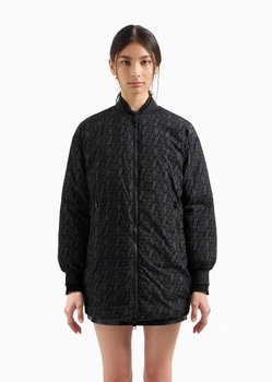 Куртка с тисненным логотипом Armani Exchange L черный 6DYK07