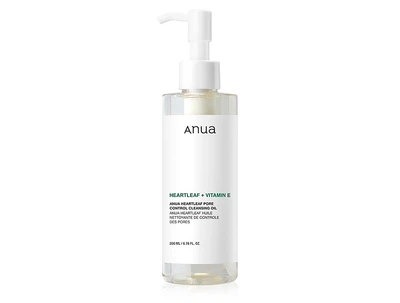 Гидрофильное масло для глубокого очищения пор ANUA Heartleaf Pore Control Cleansing Oil, 200мл (8809640732829)