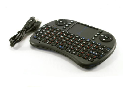 Беспроводная мини клавиатура с тачпадом wireless keyboard Для ТВ, ПК, Планшета
