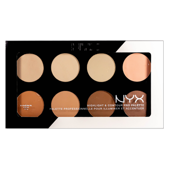 Палетка для контуринга лица NYX Highlight&Contour хайлайтер и скульптор
