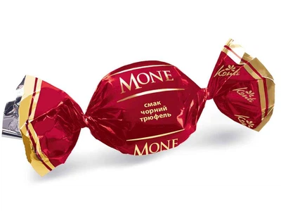 Цукерки КОНТІ 1кг "MONE" смак чорний трюфель