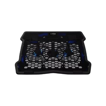 Подставка для ноутбука Canyon NS03, 10-15.6 laptop, dual-fan with 2x2.0 USB hub [104959]