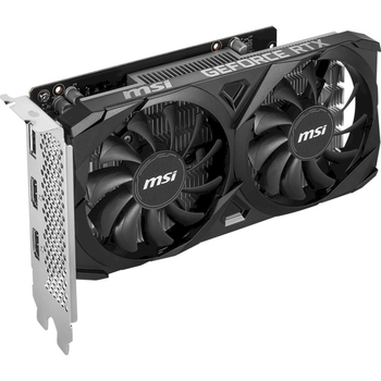 Відеокарта NVIDIA MSI GeForce RTX 3050 VENTUS 2X E 6G OC GDDR6 UHD 4K/8K DisplayPortx1 HDMIx2