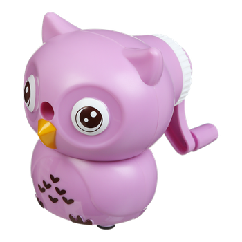 Точилка механическая Zibi Owl "Совушка" настольная с контейнером (ZB.5509)