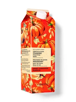 Рідке мило для рук рефіл Bath & Body Works Gentle & Clean Foaming Hand Soap Refill Sweet Cinnamon Pumpkin