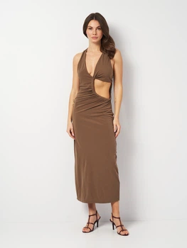 Сукня жіноча Zara 3067/342 L Коричнева (03067342717048)