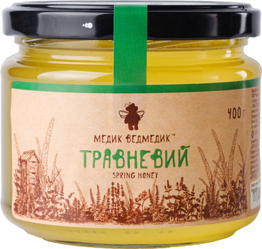 Мед майский Медик Ведмедик 400 г (0.4 кг) (4820195680421)