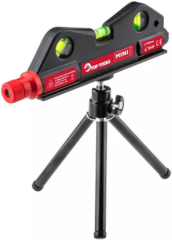 Poziomnica laserowa mini Top Tools ze statywem 29C902 (5902062889027)