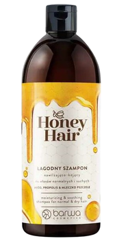 Шампунь для волосся Barwa Honey Hair медовий зволожувальний 480 мл (5902305009090)