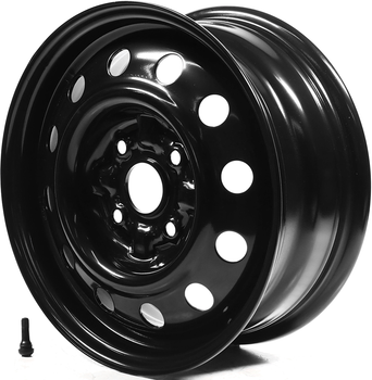 Колесный диск Дорожная карта 15х6.0J 4x114.3 Et 45 DIA 56.6 CHEVROLET LACETTI в упаковке Черный (224.3101015-04)