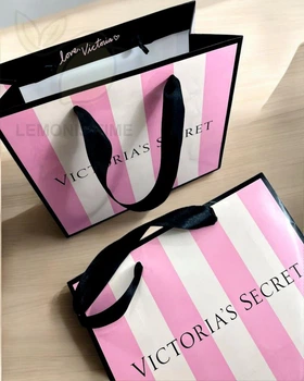 Пакет бумажный Victoria Secret (24×21×10 см)