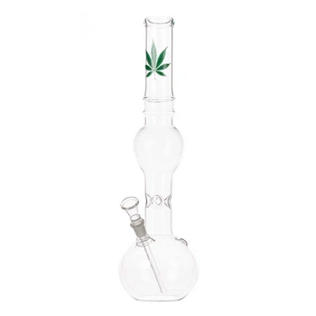 Бонг скляний GreenLine Leaf N2 390mm