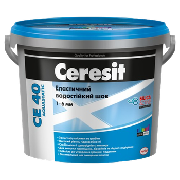Замазка для швов Ceresit CE40, 01, 1 кг, белый