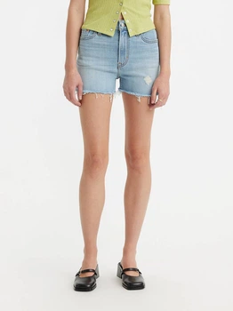 Джинсовые шорты женские Levi`s 384249615 31 Голубые (1159818551)