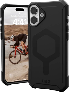 Чохол Urban Armor Gear Essential Armor Magsafe для Apple iPhone 16 Plus Black (114447114040)