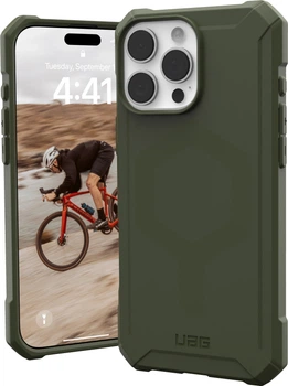 Etui plecki Urban Armor Gear Essential Armor Magsafe do Apple iPhone 16 Pro Max Olive Drab (114449117272)