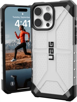Etui plecki Urban Armor Gear Plasma do Apple iPhone 16 Pro Max Ice (114478114343)