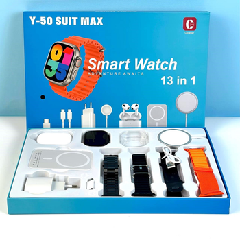 Набор Megabox Smart Watch Y50 Ultra с 4 ремешками + TWS