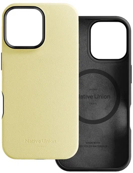 Чехол Native Union Active Case Lemon для iPhone 16 Pro Max Желтый (ACTCSE-LMO-NP24PM)
