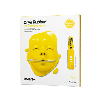 Осветляющая альгинатная маска для лица Dr.Jart Cryo Rubber with Brightening Vitamin C 4г+40г