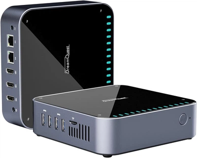 Мини ПК DreamQuest Office / Intel N95 / RAM 16GB / M.2 SSD 512GB / Intel UHD Graphics / 2 x HDMI / LAN / Wi-Fi 5 / Bluetooth 4.2 / Windows 11 / Black