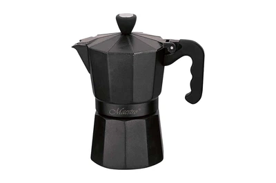 Кофеварка гейзерная алюминиевая Maestro 450мл черная (MR-1666-9-BLACK)