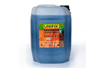 Антисептик ґрунтовка-просочення для обробки деревини Unifix 10кг x 1:4 концентрат (951170)