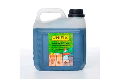 Антисептик ґрунтовка-просочення для обробки деревини Unifix - 3кг x 1:4 концентрат 1 шт.