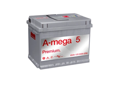 Акумулятор A-mega Premium 65Ah 640А (- +)