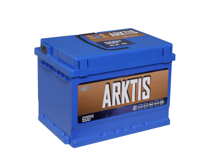 Акумулятор ARKTIS 62Ah 600A (+ -)