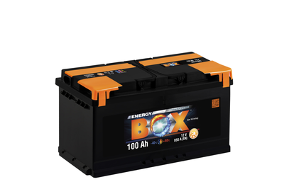 Акумулятор ENERGY BOX 100Ah 850A (+ -)