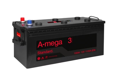 Акумулятор A-mega Standard 190Ah 1100A