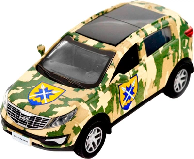 Автомодель TechnoDrive Шевроны Героев Kia Sportage R 56 ОМПБр (250362M)
