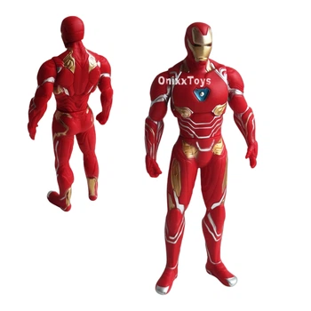 Игровая фигурка Железный Человек 30 см — герой Marvel Iron Man с подвижными частями тела, для настоящих фанатов Avengers!