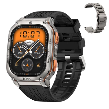 Умные тактические смарт-часы Kospet Tank M3 Ultra Special Edition Silver (16987)