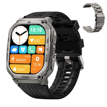 Умные тактические смарт-часы Kospet Tank M3 Special Edition Silver (16985)