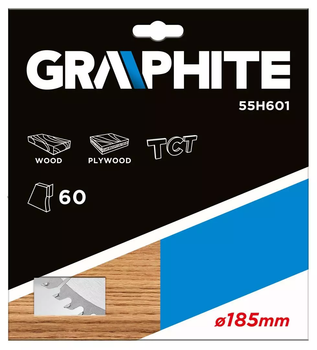 Диск для пилки Graphite 185 x 30 мм 55H601 (5902062997487)