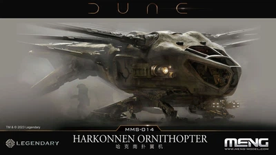 Сборная модель Dune Harkonnen Ornithopter Meng MMS014