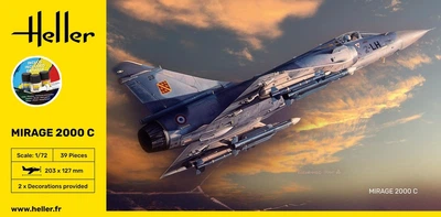 Стартовый набор 1/72 самолет Mirage 2000 C Heller 56303