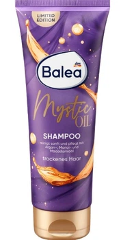 Шампунь для сухого волосся Balea Mystic Oil з маслом арганы монои и макадамии 250мл. 4066447599756