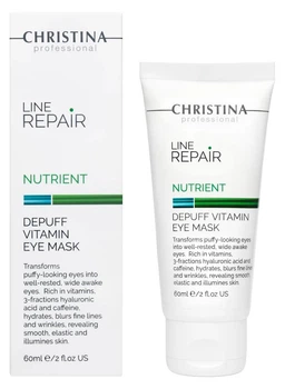 Витаминная омолаживающая маска вокруг глаз Christina Line Repair Nutrient Depuff Vitamin Eye Mask 60 мл
